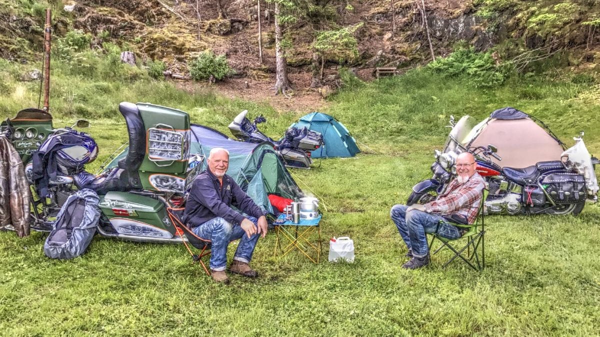 #3 Nordkap Tour - Von Nesvik nach Bergen in Norwegen Campingplatz Skogtun Motel und Camping in Bergen - Norwegen