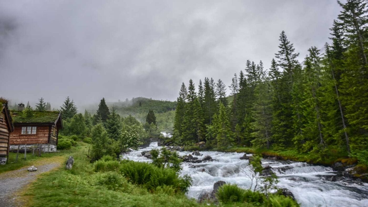 Die Landschaft in Norwegen ist traumhaft.