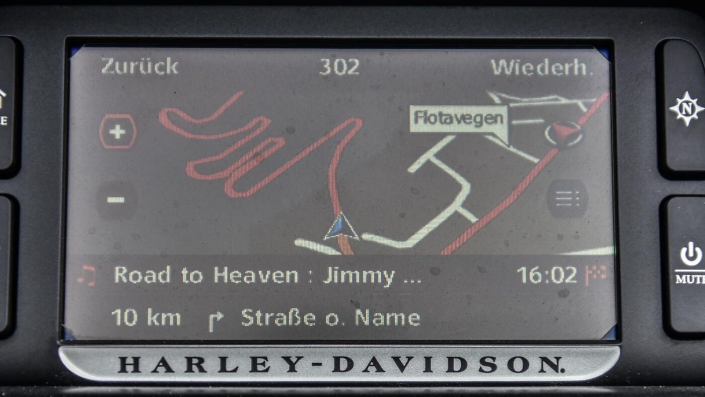 #5 Von Leardal über Berdalsfjellet nach Trondheim Die Harley-Davidson Navigation BOOM!BOX
