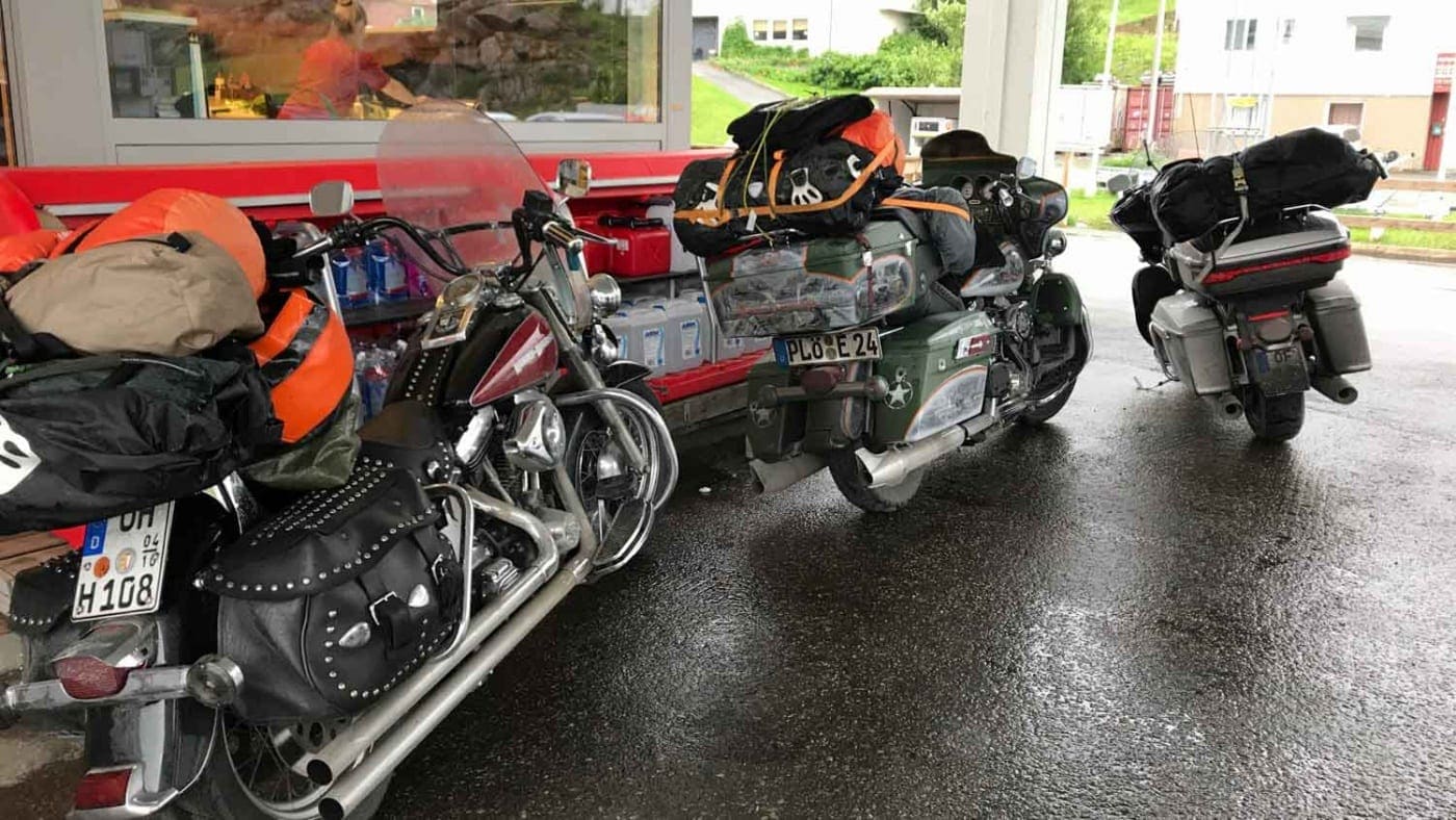 #9 Norwegen - Finnland - Lappland | Vom Nordkap nach Kautokeino Nach dem harten Ritt brauchen wir erstmal einen Kaffee