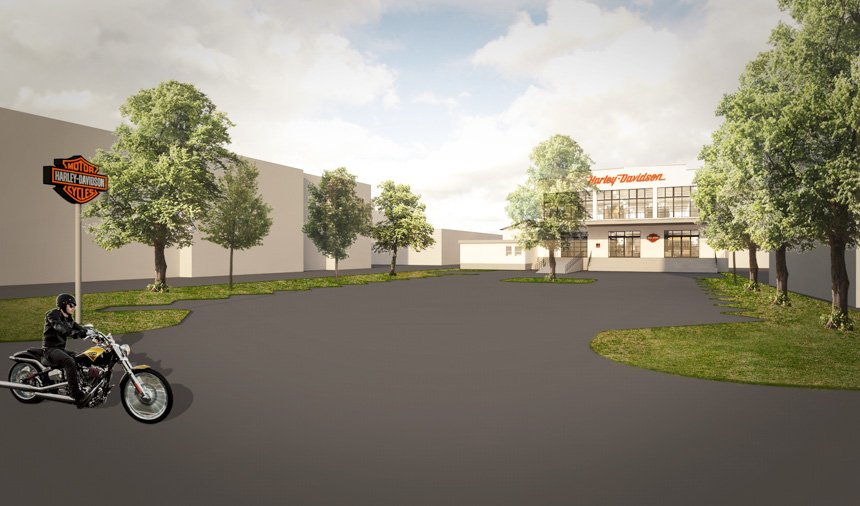 House of Flames - Harley-Davidson Munich East