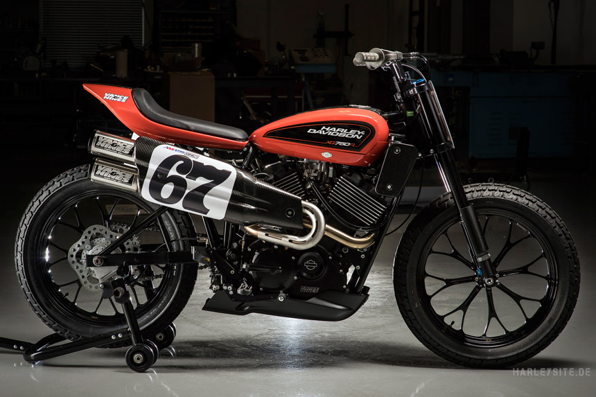 Harley-Davidson Rennmaschine XG750R Die neue Rennmaschine XG750R