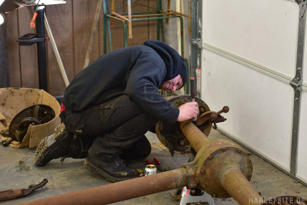 Was macht ein amerikanischer Customizer auf einem Sonntag?