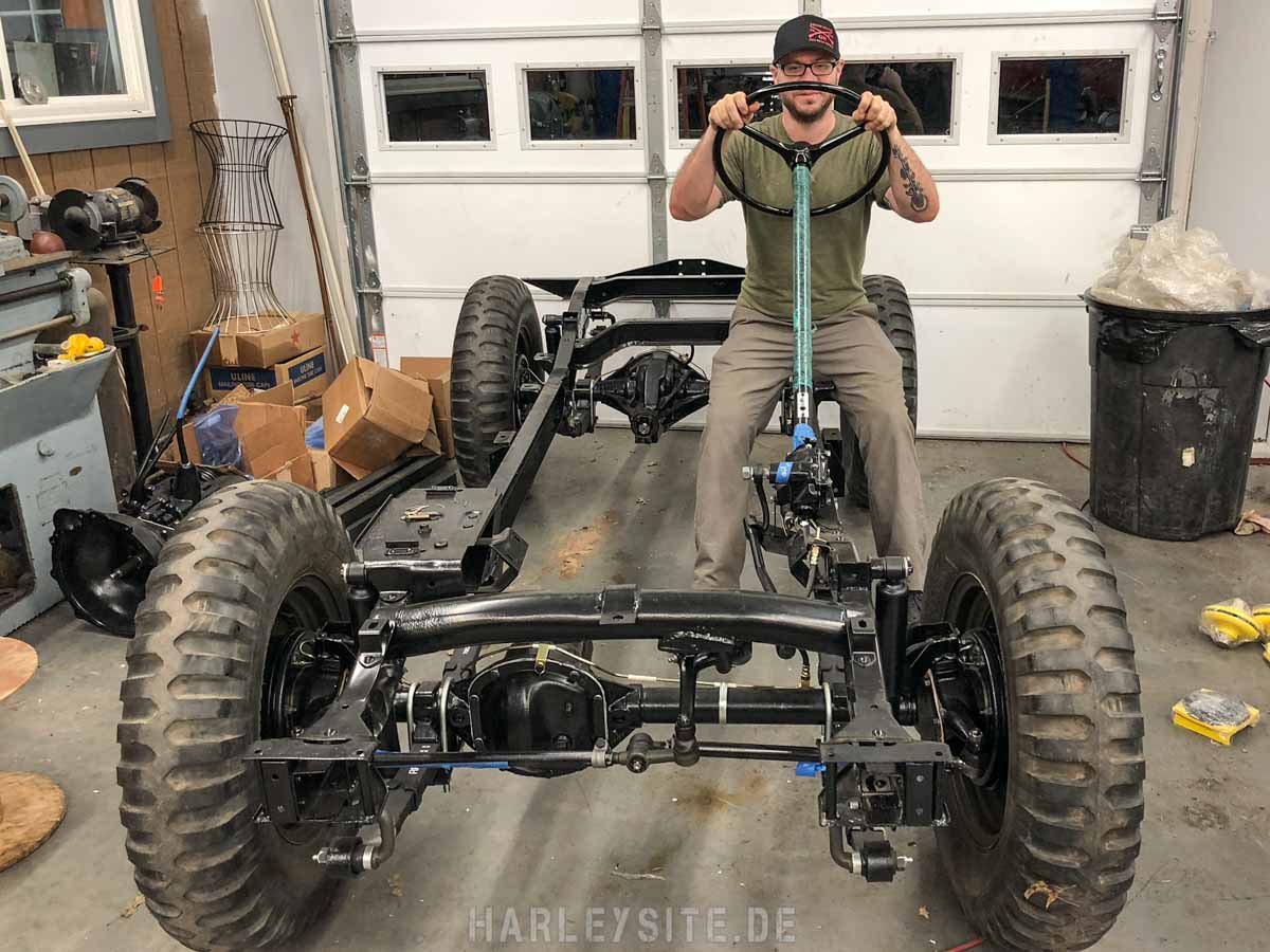 Was macht ein amerikanischer Customizer auf einem Sonntag?