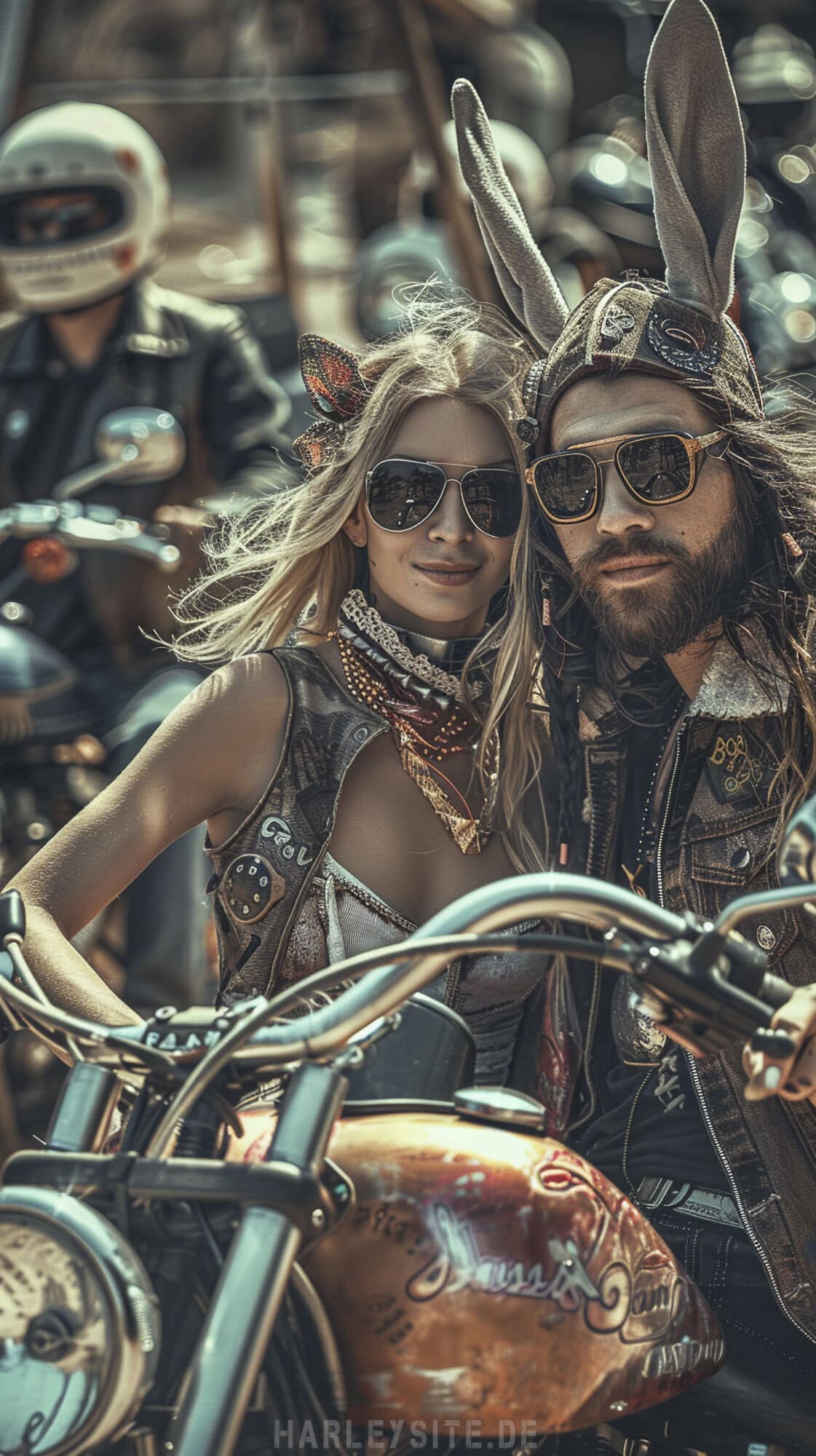 Harleysite Osterhasen