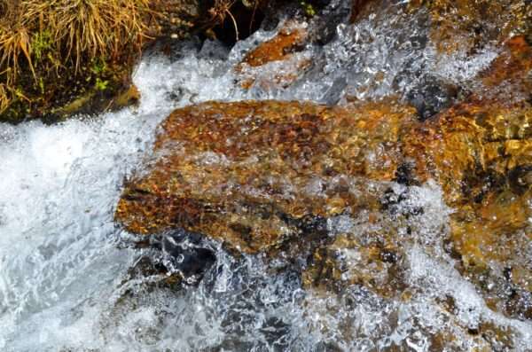 Wasser-frisch entfrostung hoch oben auf dem Berg, von dem, was reicher als getestet habe ich in meinem leben!