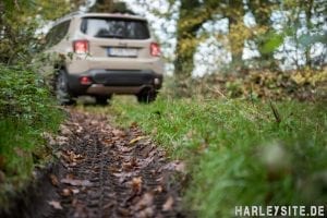Jeep meets Harley und beide sind auf Innovativen wegen unterwegs! Offroad mit dem Jeep Renegade