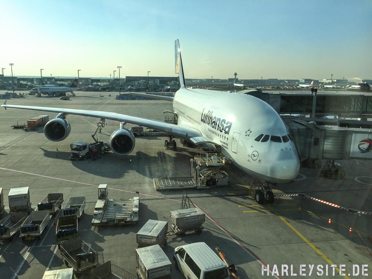 Teil 1 - USA Tour Story | Start der USA Westküsten Tour in Deutschland Lufthansa Airbus A 380 in Frankfurt - Los Angeles