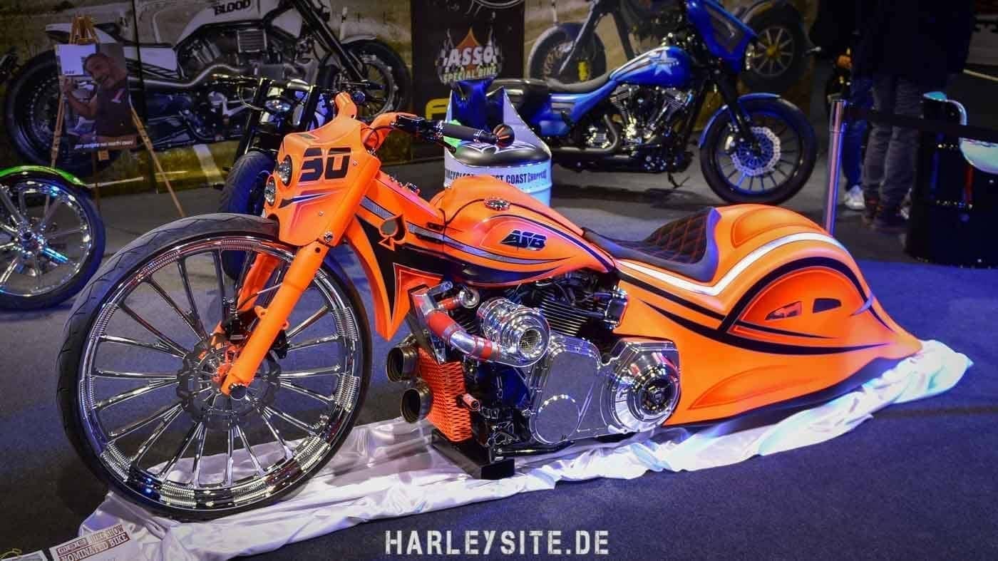 ASSO Custombike at the Motor Bike Expo in Verona