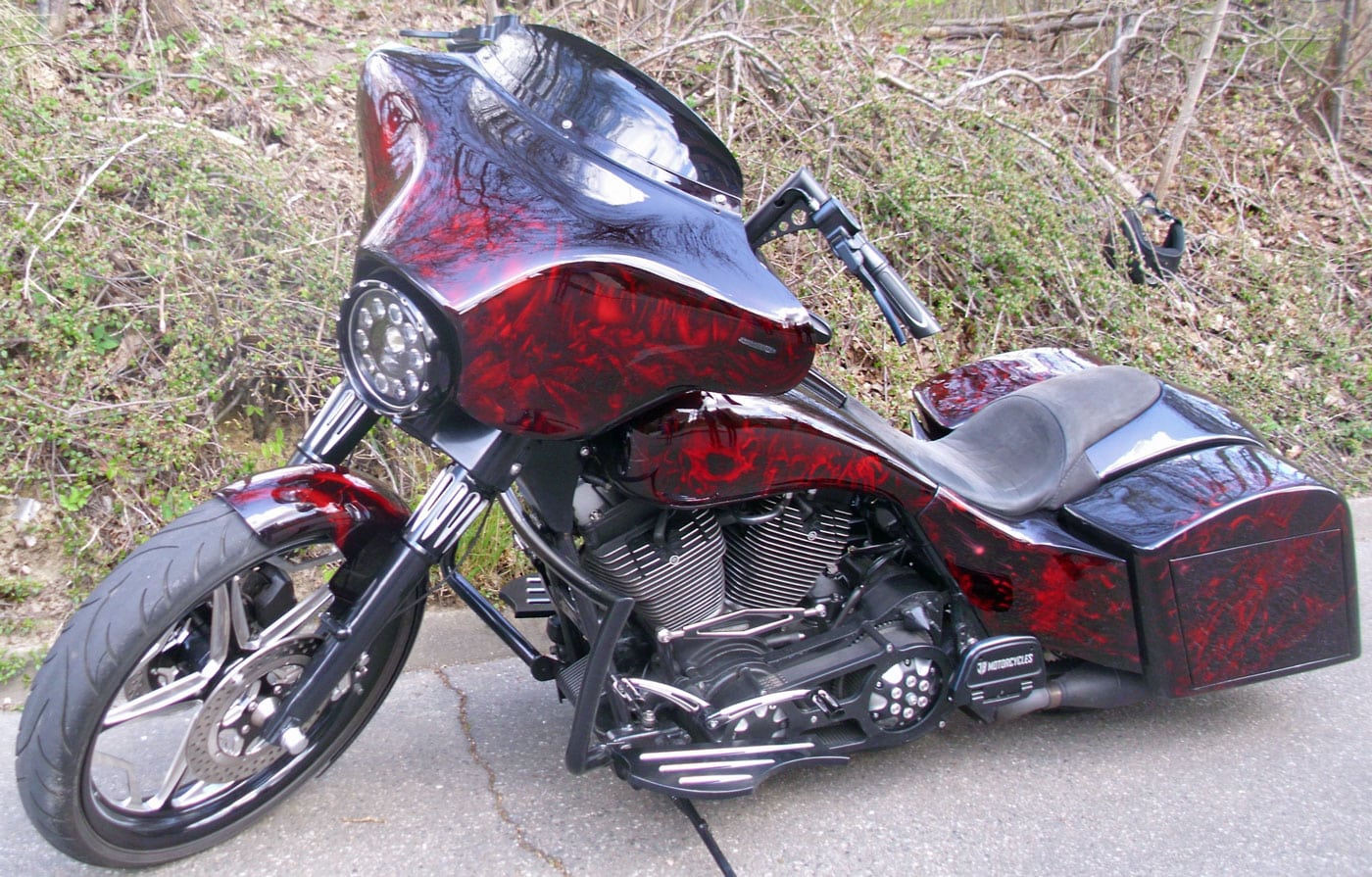 Harley-Davidson theft in Hamburg Harburg