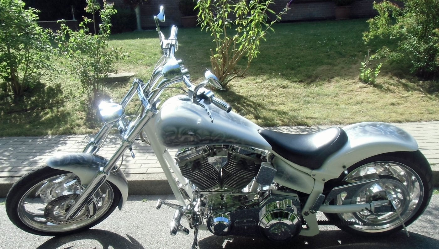 Harley-Davidson theft in Hamburg Harburg