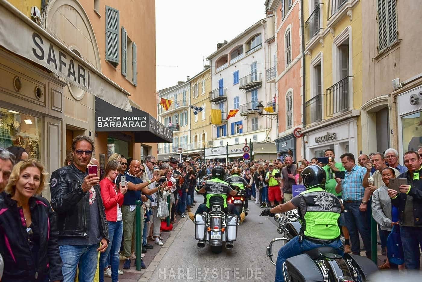 Port Saint Tropez Harley-Davidson Parade 2017