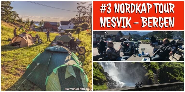 Wichtige Tipps zur Nordkap Motorradtour - Kosten und Ausrüstung #3 Nordkap Tour - Von Nesvik nach Bergen