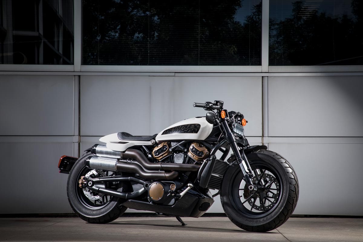 Zeigt eine Harley-Davidson Neuheit für 2020