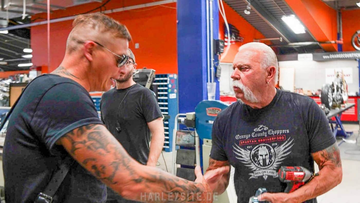 Philipp Burger and Paul Teutul Sr.