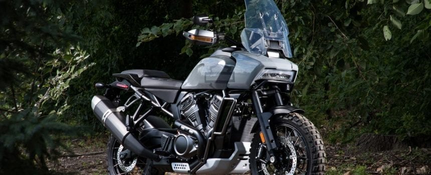 Auf dem Bild ist die neue Harley-Davidson Pan America zu sehen.