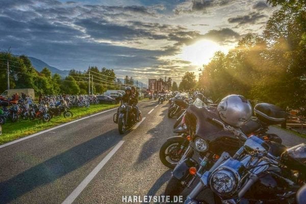 IT'S HARLEYWOOD - 70,000 motorcycles at the 21st European Bike Week