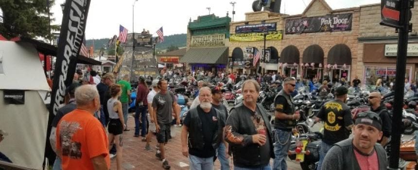 Harley meeting in Sturgis USA