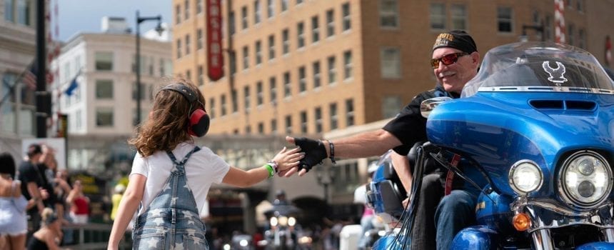 Harley-Davidson feierte seinen 115. Geburtstag in Milwaukee, USA