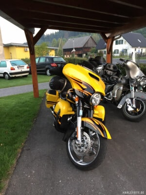 Review: Mit der Harley-Davidson Street Glide CVO von Kiel nach Faak