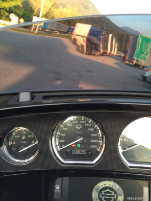 Review: Mit der Harley-Davidson Street Glide CVO von Kiel nach Faak