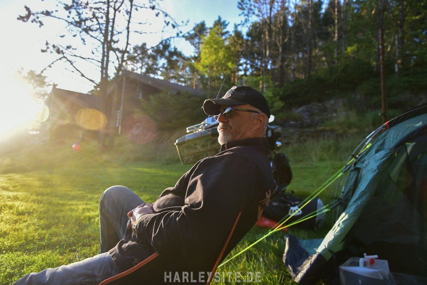 #3 Nordkap Tour - Von Nesvik nach Bergen in Norwegen Sonnenuntergang am Meer in Bergen