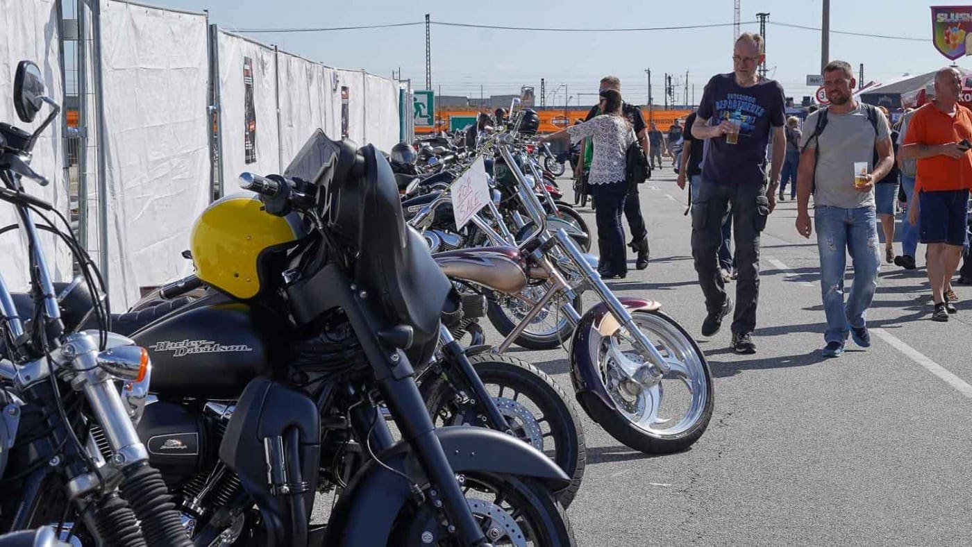 Start der Hamburg Harley Days 2019 Hamburg Harley Days 2019