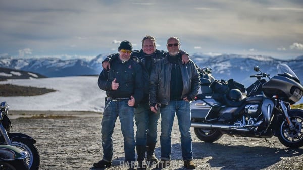 Norkap Tour auf der Harley