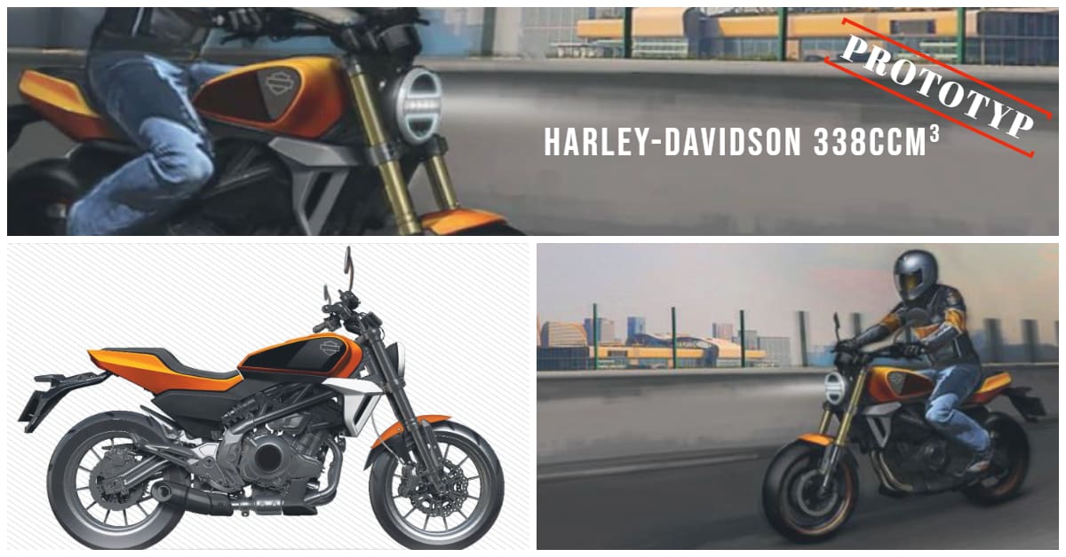 Zeigt den Harley-Davidson Prototyp 338ccm³ für den chinesischen Markt