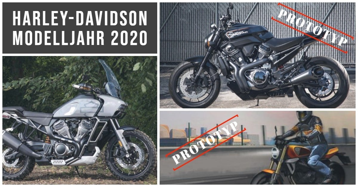 Zeigt Harley-Davidson Prototypen für das Modelljahr 2020