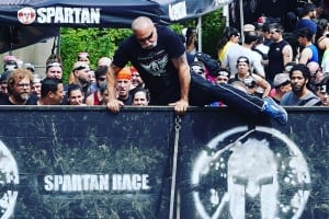 Orange County Choppers Spartan Bike Das Foto zeigt Paul Teutul Sr. beim Spartan Race