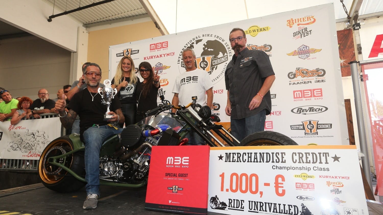 17 Jahre Custom Chrome Europe "Showtime" am Faaker See: