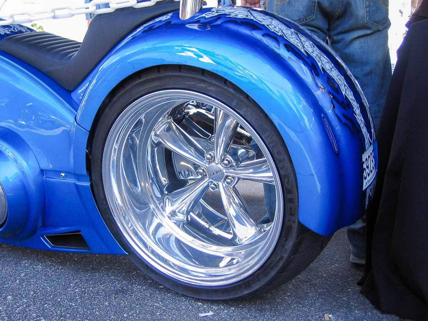 Rick´s wheels on a Bike from Zeel Design 2006