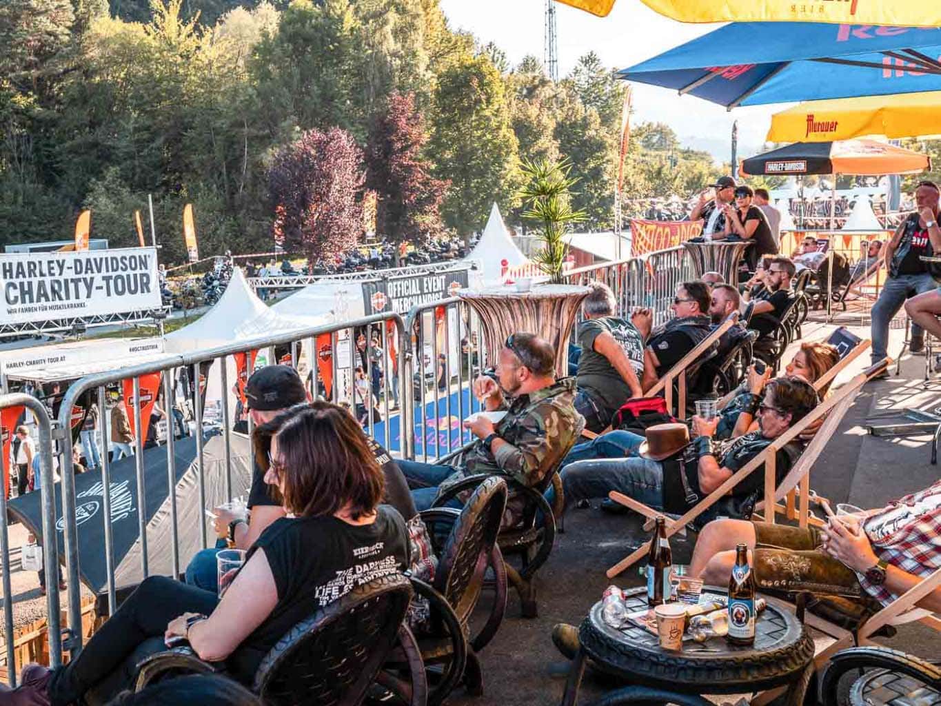 EUROPEAN BIKE WEEK WELCOMES MORE THAN 120,000 BIKERS The new Harley Bar