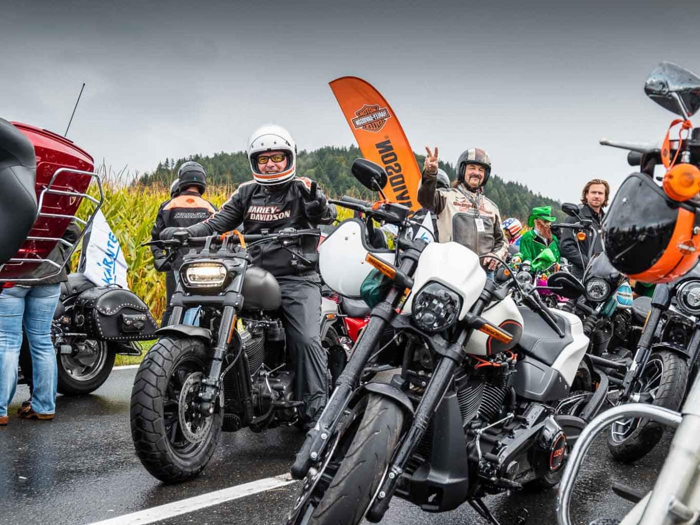 EUROPEAN BIKE WEEK WELCOMES MORE THAN 120,000 BIKERS European Bike Week Parade at Lake Faak
