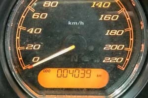 #4 Von Saint Tropez zum Harley Dome Cologne Kilometeranzeiger von der Harley-Davidson Road Glide Ultra