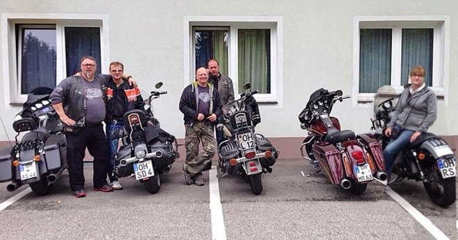 Harley Tour nach Faak am See