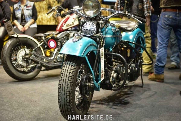 Ein Custombike Show auf der Motor Bike Expo in Verona