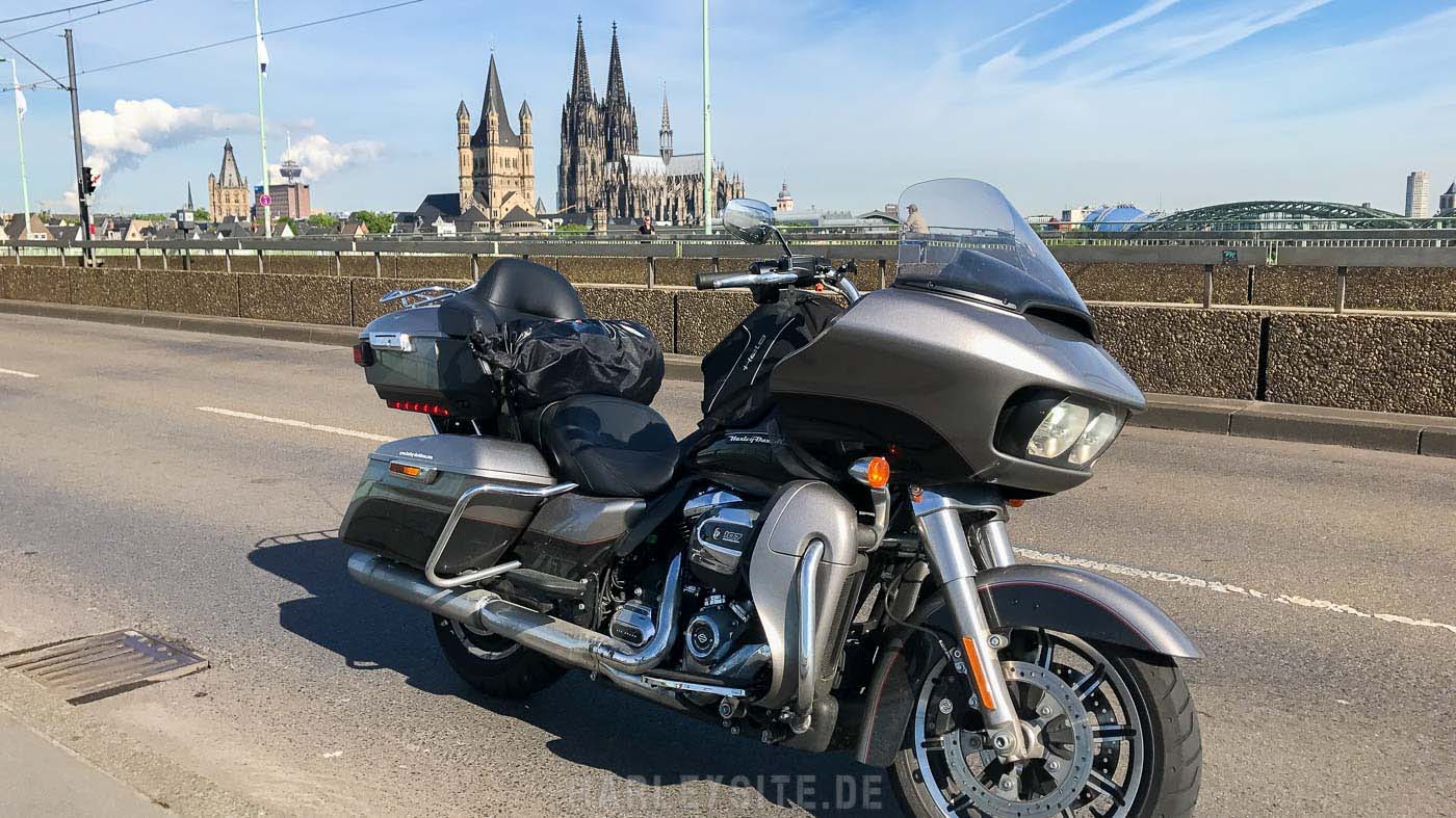 #4 Von Saint Tropez zum Harley Dome Cologne Mit der Road Glide Ultra in Koeln