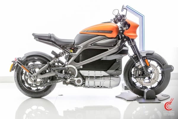Die Harley-Davidson LiveWire auf der EICMA in Mailand