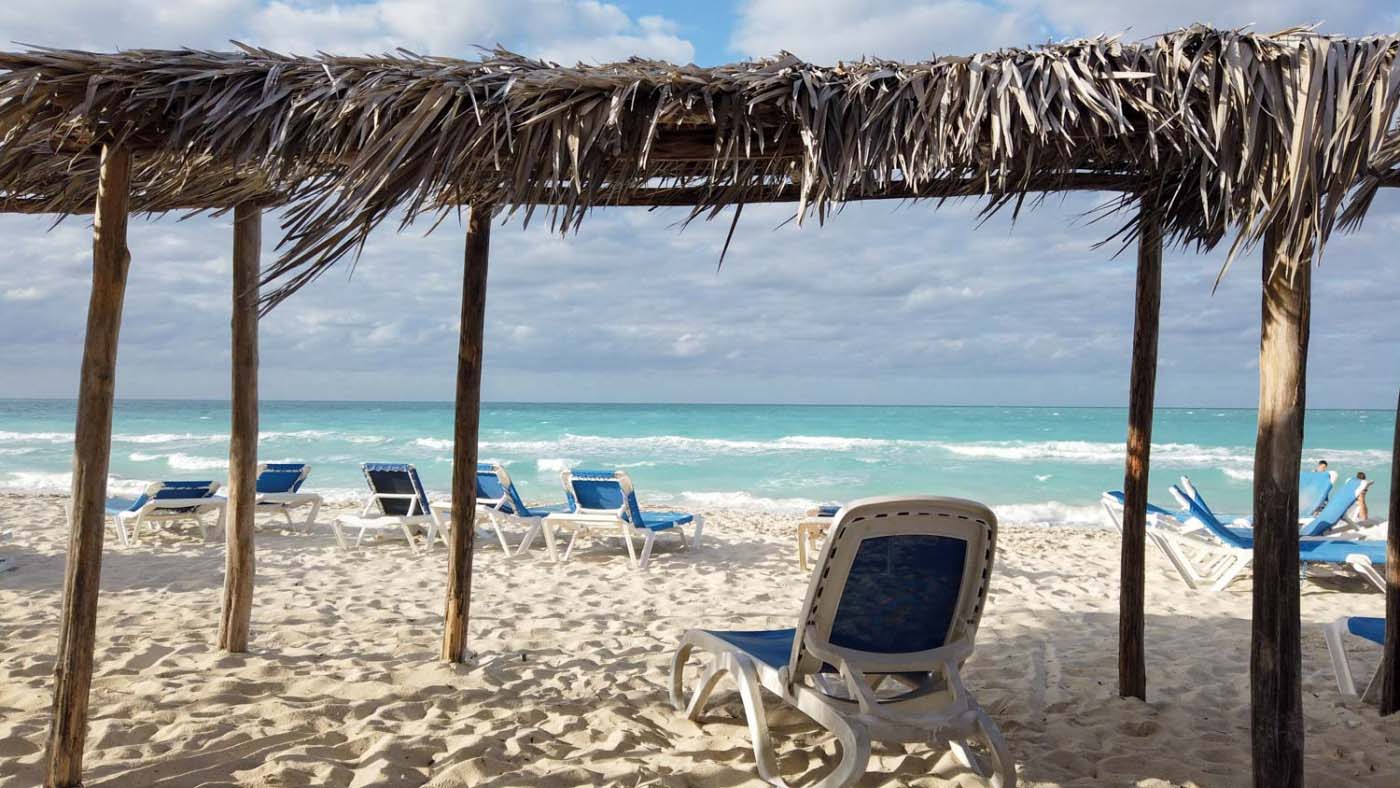 Am Strand von Varadero