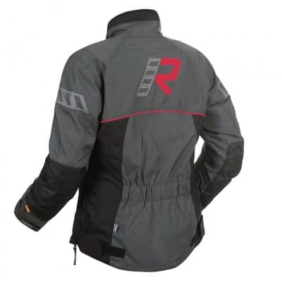 Rukka Hermia Rueckseite Grau Rot