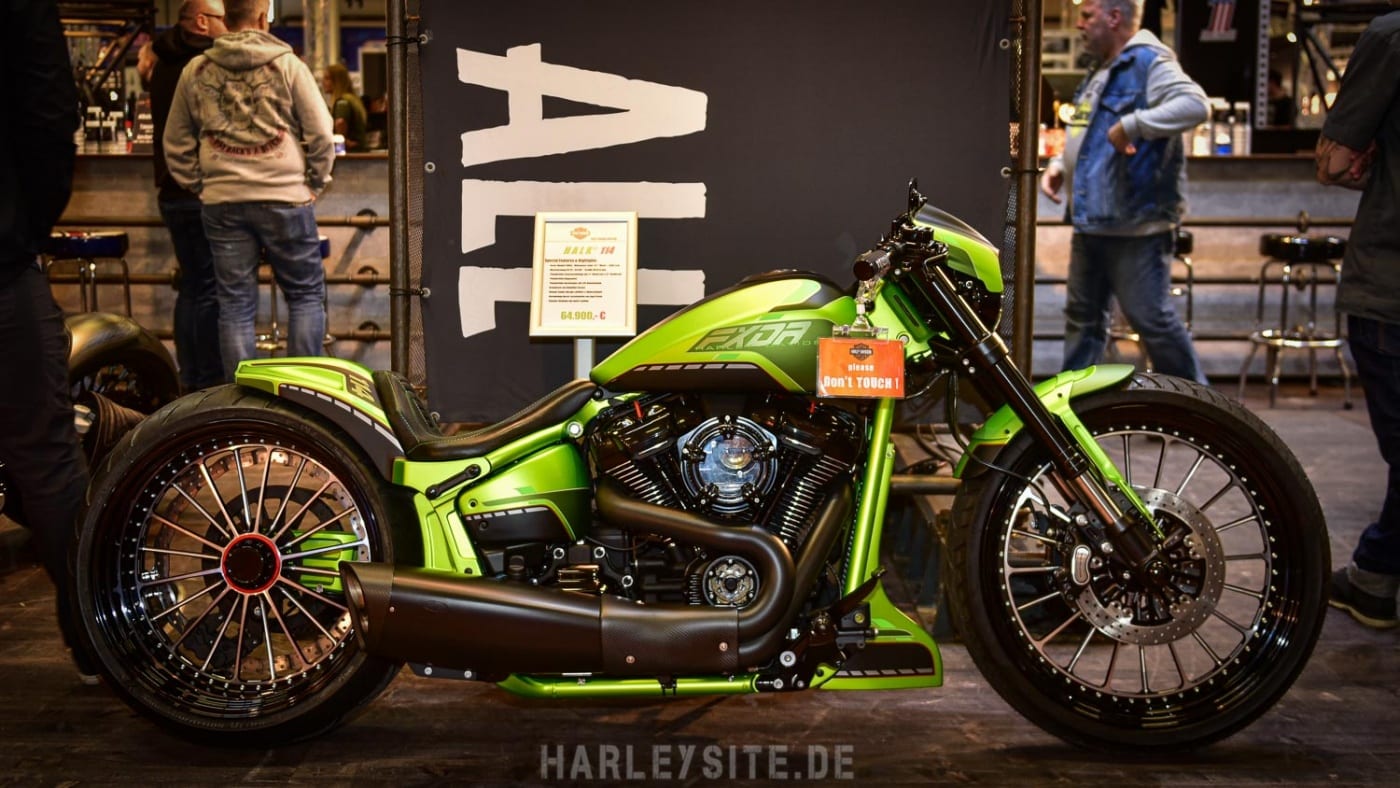 Harley-Davidson at the Custombike Show 2019