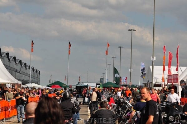Das Hamburg Harley Days Eventgelände am Großmarkt 2010