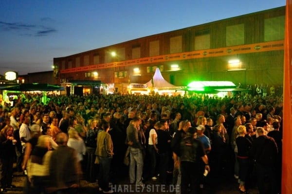 Die Hauptbühne in den Mediadocks in Lübeck