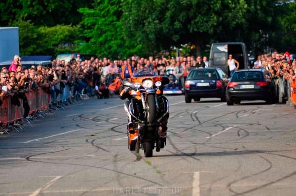 Rainer Schwarz Stunt-Show in Lübeck
