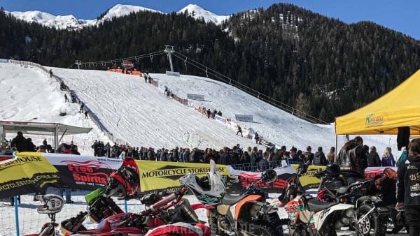 Die Skipiste in Ridnaun 2017