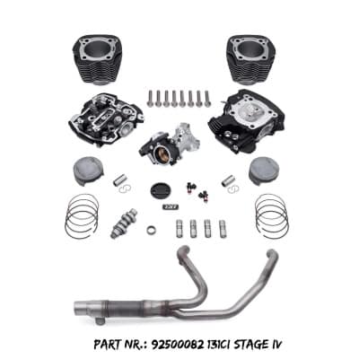 131ci Stage IV Kit 92500080 Twin Cooled Black Highlighted