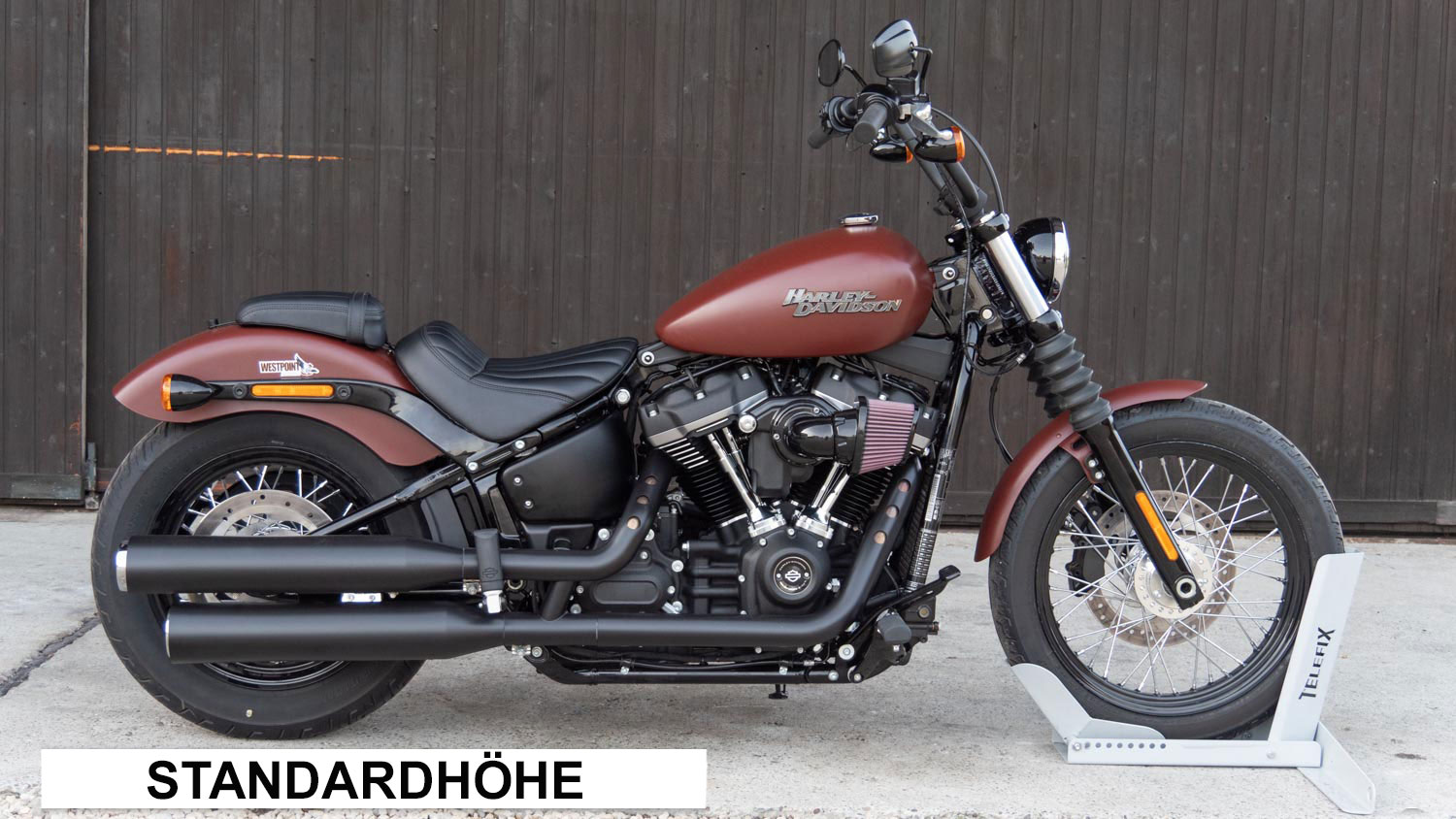 Normale Ansicht Harley-Davidson Tieferlegung von Müller Motorcycles