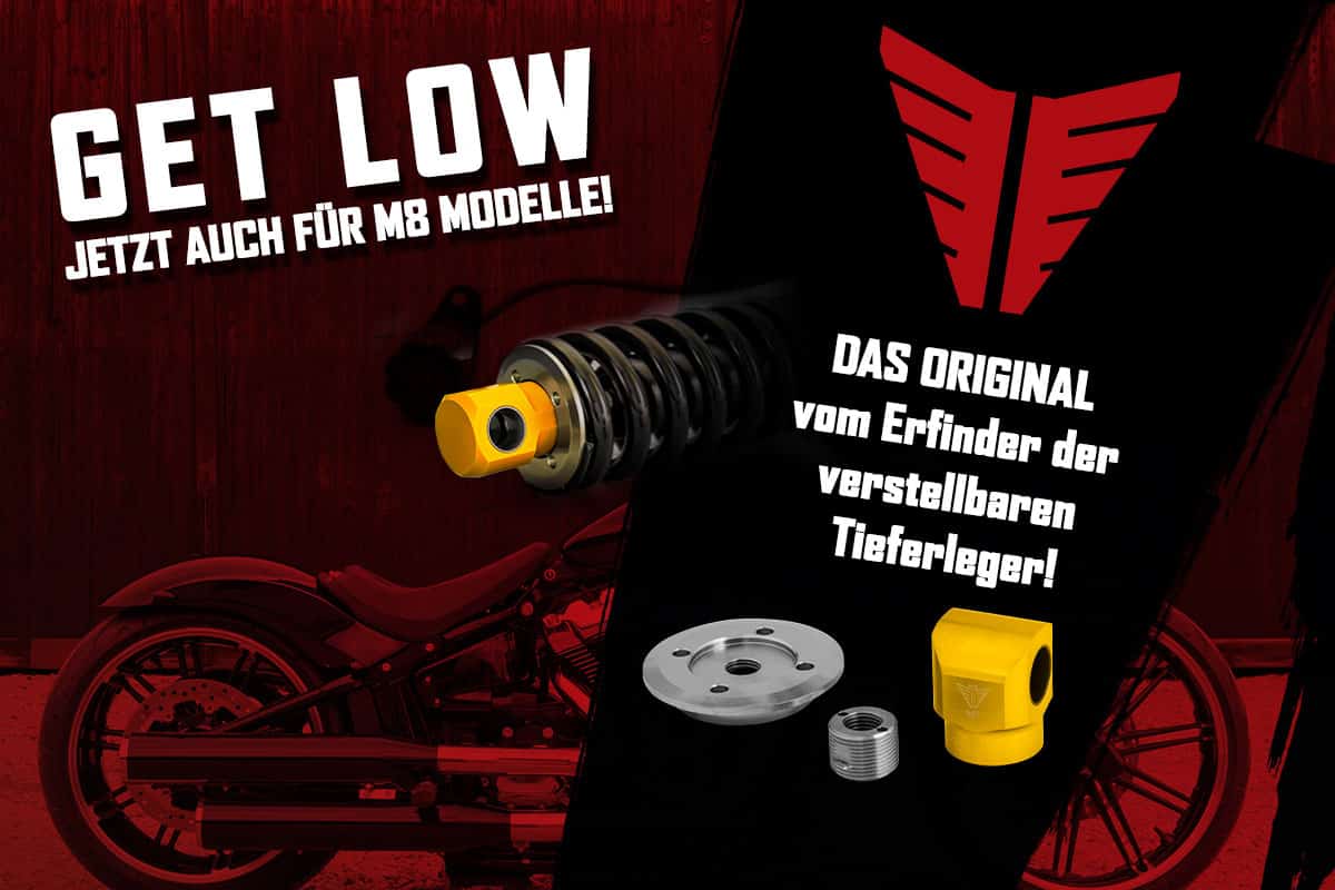 Müller Motorcycles Tieferlegung Harley Davidson M8